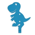 wieszak metalowy do pokoju dziecka dinozaury