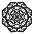 Ozdoba z metalu Mandala
