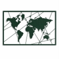 Ozdoba ścienna Mapa Świata World Map