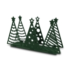 Serwetnik metalowy Choinki [XS] 16x9cm - dekoracja stołu