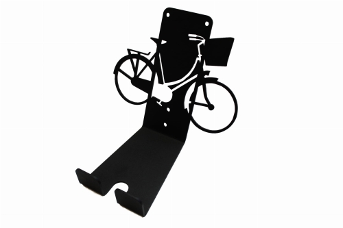 Wieszak na rower MIEJSKI - Metalowy wieszak ścienny na rower