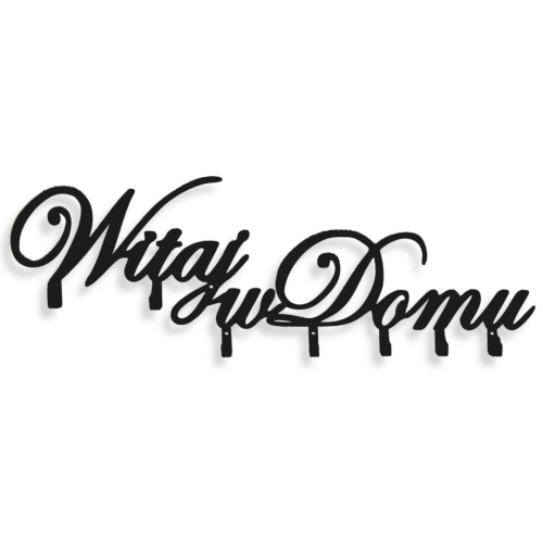 Wieszak Metalowy Na Ubrania Witaj W Domu