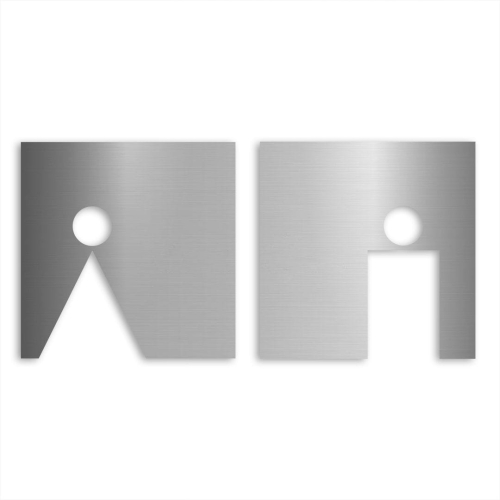 Tabliczka na toaletę Oznaczenie toalet