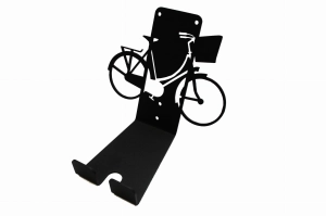 Metalowy wieszak ścienny na rower MIEJSKI [S] 21x17cm