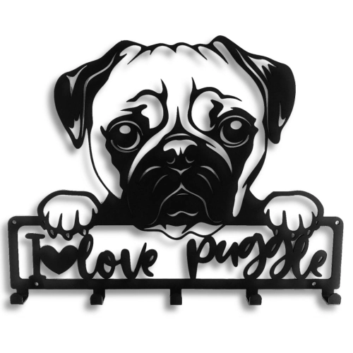 Wieszak na odzież Pies Puggle