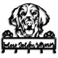 Wieszak na klucze Pies Golden Retriever