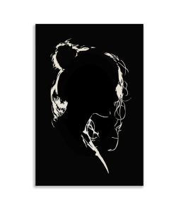 Dekor Blask Młodości [XL] 50x70cm - Metalowa dekoracja - Ozdoba ścienna