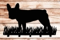 Metalowy Wieszak Na Kurtki do przedpokoju Buldog Francuski