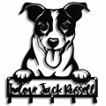 Wieszak na klucze i smycze Pies jack Russell Love