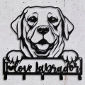 Ścienny wieszak do przedpokoju Pies Labrador Love
