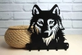 Wieszak na klucze WILCZEK [S] 21x21,7 CM - Metalowy organizer na klucze i akcesoria