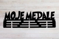 Wieszak na medale MOJE MEDALE [M] 36x11,5 CM