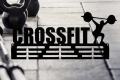 Wieszak na medale CROSSFIT [M] 40x18 CM - Metalowy ścienny wieszak na medale