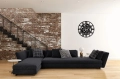 Duży zegar metalowy Topgear loft industrial