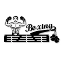 Wieszak metalowy na medale Boxing sport boks boksowanie