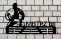 Wieszak metalowy  na medale Mistrz Brazilian Jiu Jitsu sztuki walki