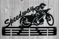 Metalowy wieszak na medale Speedway żużel