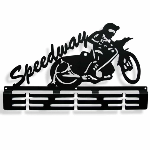 Wieszak na medale SPEEDWAY żużel [M] 36x21cm motory