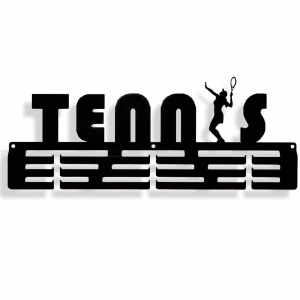 Wieszak na medale TENNIS [M] 36x14cm dla sportowców