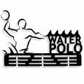 Metalowy wieszak na medale Water Polo