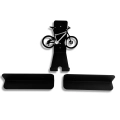 Wieszak z metalu na ścianę MTB górski