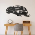 Metalowa ozdoba na ścianę Furious Drift