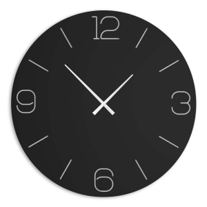 Zegar Neo [XL] 80cm  - metalowa ozdoba ścienna