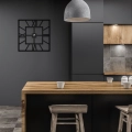 Zegar na ścianę industrialny Squere