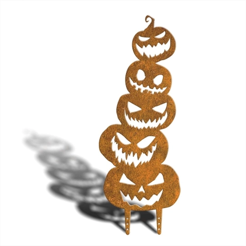 Ozdoba do ogrodu halloween Stracho Dynie