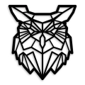 Dekoracja Ścienna loftowa Geometryczna Sowa