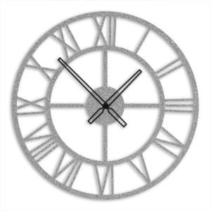 Zegar Industrial [L] 60cm - Metalowy Zegar Do Salonu