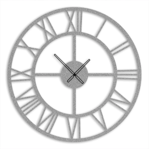 Zegar Industrial [XXL] 100cm - Metalowy Zegar Do Salonu
