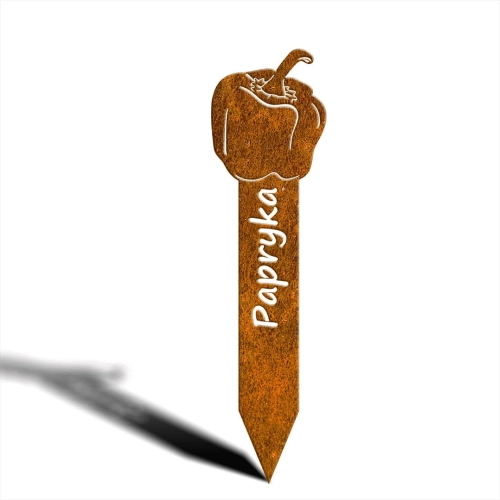 Tabliczka na rabaty Papryka