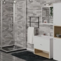 Wieszak na ręczniki Stanley ścienny potrójny 55cm